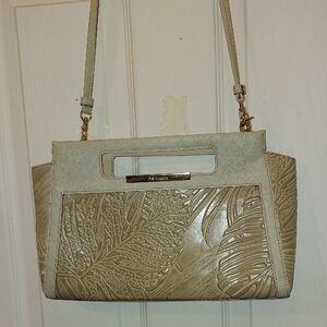 Brahmin Tan Textured Women's Bag